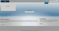 Desktop Screenshot of m1socialcrm.com
